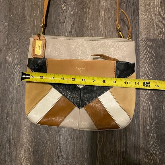 Fossil Jolie Zip Key Leather Crossbody Shoulder Bag | Dillard Fossil leather purse